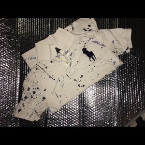 Polo Ralph Lauren Splattered Polo Shirt
